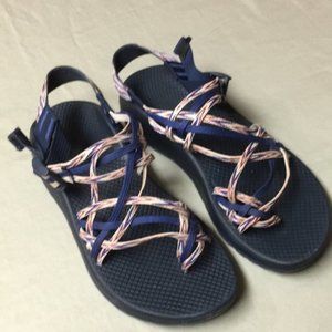 Chaco Women’s Z/CLOUD X Sandals Size 9 Red White & Blue Double Strap